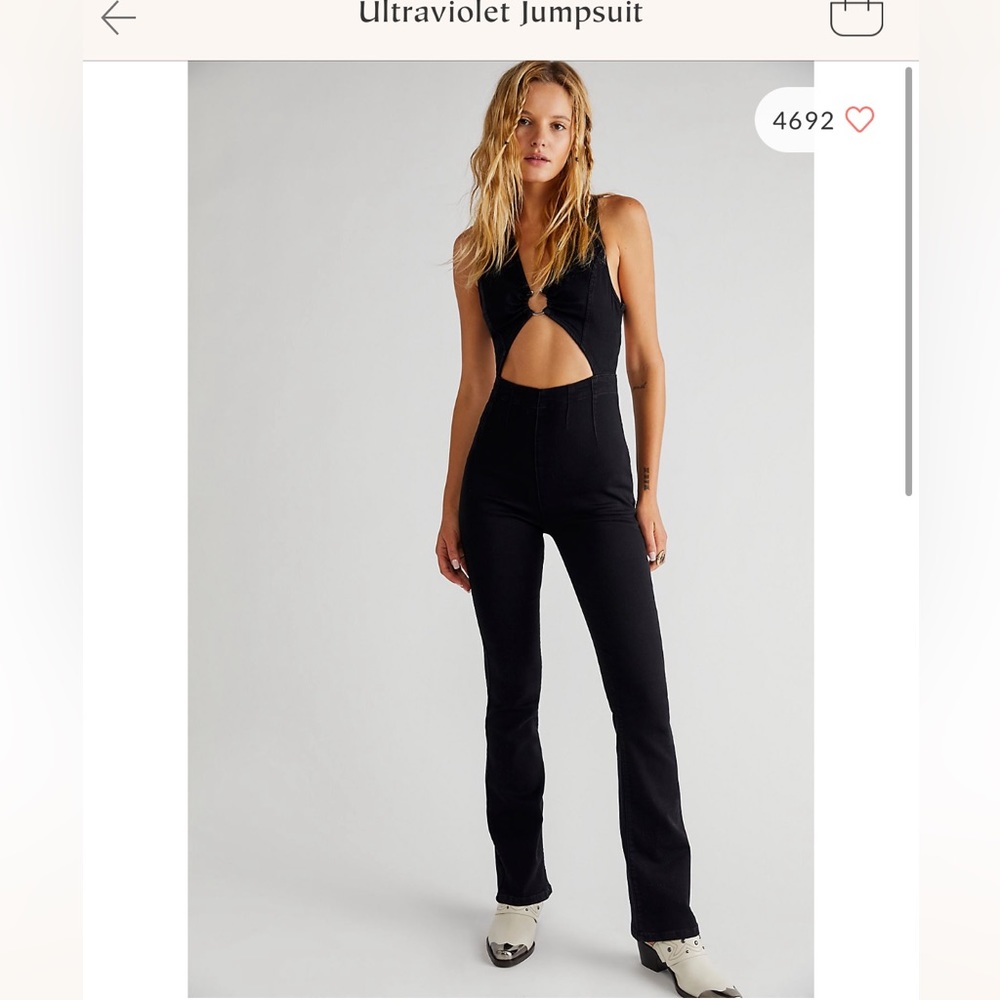 Free people Ultraviolet Jumpsuit